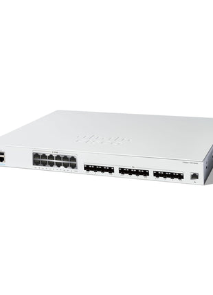 Cisco Catalyst 1300-24XTS Managed Switch, 12 Port 10G Copper, 12x10GE SFP+, Limited Lifetime Protection (C1300-24XTS)
