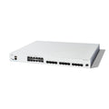 Cisco Catalyst 1300-24XTS Managed Switch, 12 Port 10G Copper, 12x10GE SFP+, Limited Lifetime Protection (C1300-24XTS)