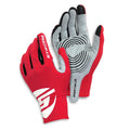 STRASSE STRASSE Racing Gloves for Simulator Racing, Driving, Steering Wheel Controller. Lightweight, Stretch Fit, Ventilated, Padded Palm Red L