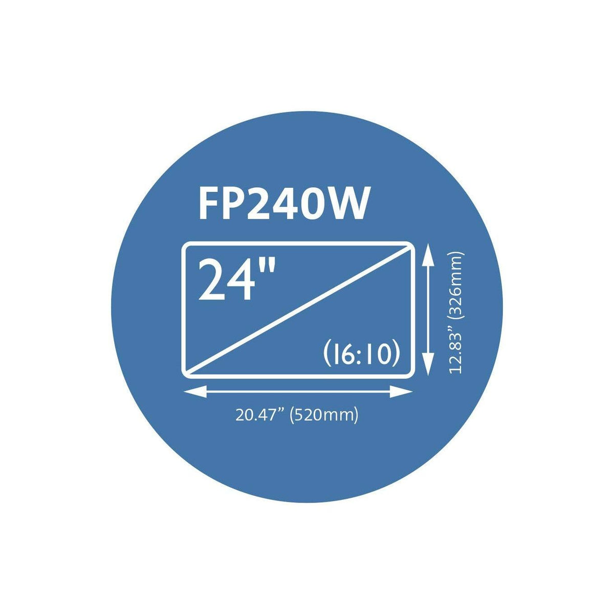 Kensington FP240W9 Privacy Screen for 24" 16:9 Aspect Ratio Widescreen Monitors (K52795WW)