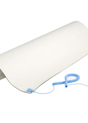 StarTech.com Tapis Anti-Static Pour Bureau – 60 cm x 70 cm – Beige