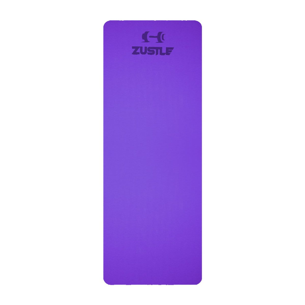 ZUSTLE 10MM Extra Thick Yoga Mat for Men and Women with Anti-Slip, Light Weight, Extra Large Made by EVA Quality for Gym Workout, Yoga Fitness, Pilates, and Meditation - Unisex (PURPLE)