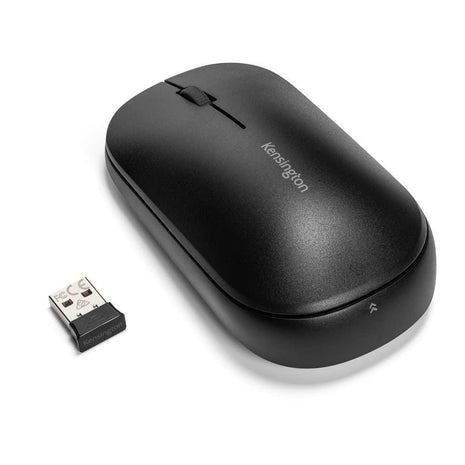 Kensington SureTrackTM Dual Wireless Mouse- Black (K75298WW) | Bluetooth and 2.4GHz connection, pairs with multiple devices, reliable everyday use