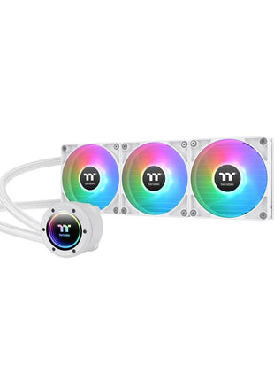 Thermaltake TH360 V2 ARGB Sync/AlO Liquid Cooler/Fan 120mm*3/PWM 500~2000 RPM/Mirror Waterblock/MB ARGB Sync Control/White, CL-W365-PL12SW-A