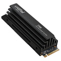 Crucial T705 2TB PCIe Gen5 NVMe M.2 SSD with Heatsink - Up to 14,500 MB/s - Game Ready - Internal Solid State Drive (PC) - +1mo Adobe CC - CT2000T705SSD5