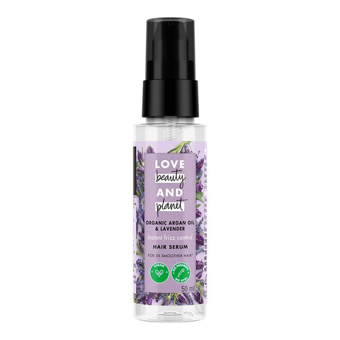 Love Beauty & Planet Argan Oil & Lavender Hair Mask For Frizzy Hair | 50 Ml