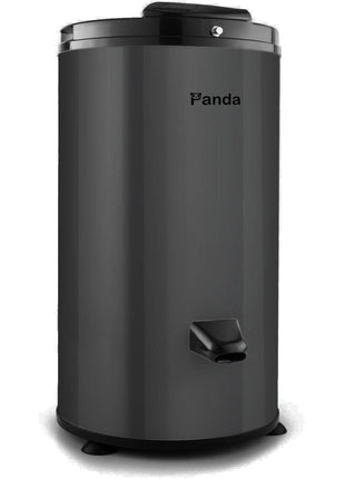 Panda 3200 RPM Portable Spin Dryer,22lb Capacity, Dark Gray | Stainless Steel Drum and Outer Case; 110V Clothes Spinner for Apartments, RVs, Dorms and Compact Laundry Spaces.
