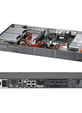 Supermicro CSE-504-203B 200W High-Efficiency Power Supply Gold Level Certified Chassis