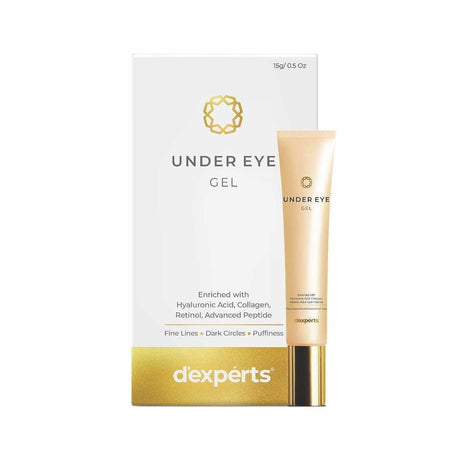 Brinton d'experts Under Eye Gel Enriched with Hyaluronic Acid, Collagen, Retinol, Peptides |15g