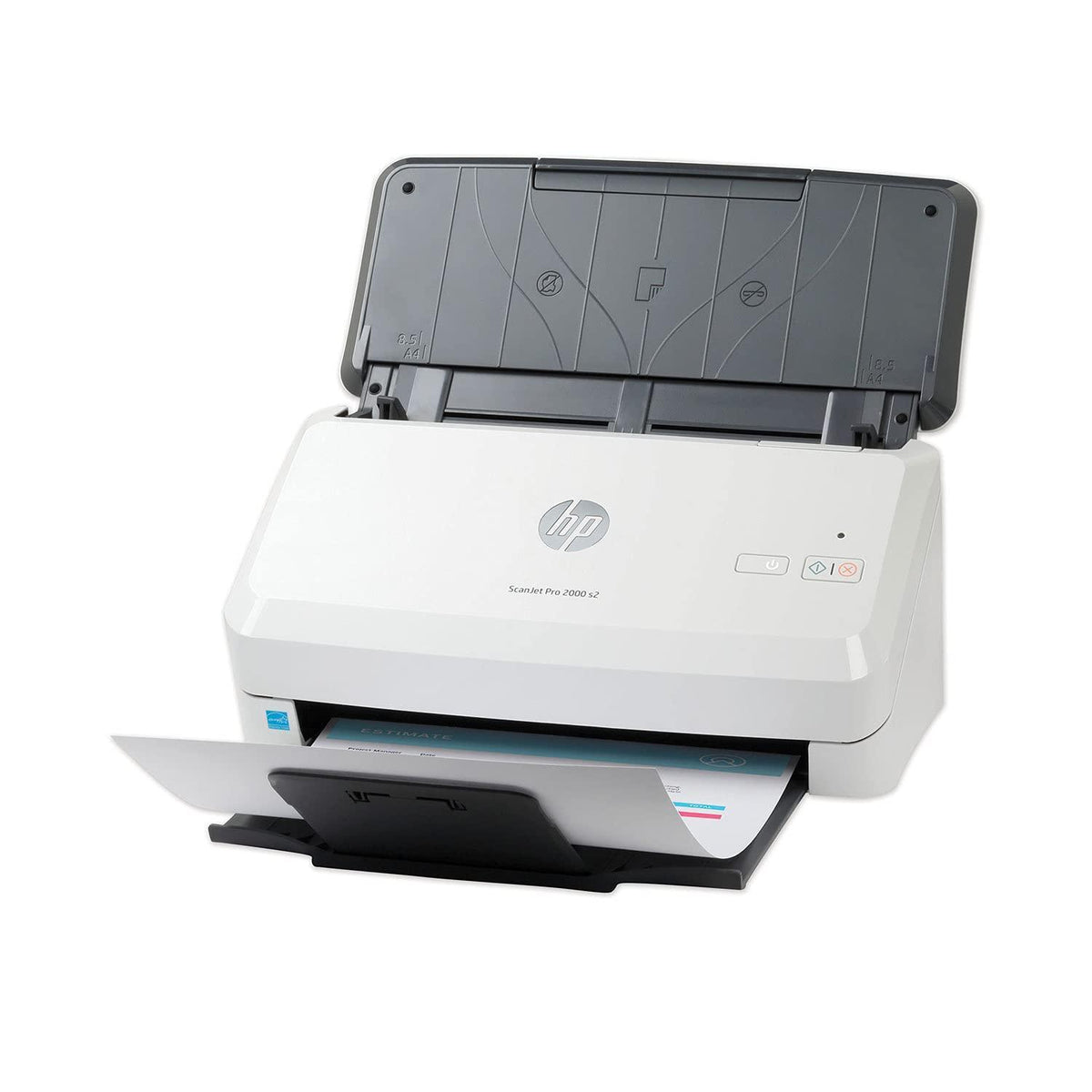 HP ScanJet Pro 3000 s4 (6FW07A) 40ppm USB 3.0 Color Duplex Scanner with 50-page ADF for Documents, Photos, Receipts, and Cards. TWAIN/ISIS drivers included