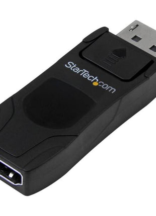 StarTech.com DisplayPort to HDMI Adapter - 4K 30Hz Compact DP 1.2 to HDMI 1.4 Video Converter - DP++ to HDMI Monitor/TV - Passive DP to HDMI Cable Adapter - Latching DP Connector (DP2HD4KADAP)