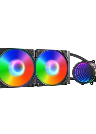 Pano-Mounts AIO-24ARGB 240 mm AIO CPU Cooler with Addressable RGB PWM CPU Fan - ARGB