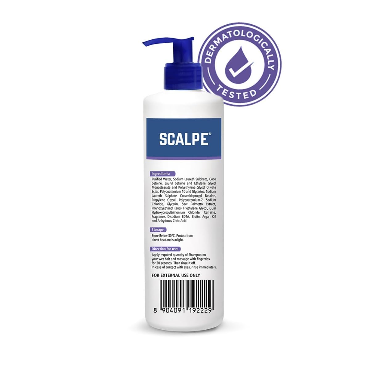 SCALPE Anti Hairfall Shampoo|Prevents Hair Fall And Thinning |Promotes Healthy Hair|Paraben Free Shampoo|Best For Men And Women|400 Ml, 470 Grams