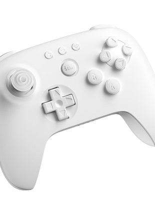 8Bitdo 64 Bluetooth Controller for Analogue 3D, Switch, Switch 2, Windows, and Android (White)