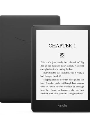 Amazon Kindle Paperwhite (8 GB) – Now with a larger display, adjustable warm light, increased battery life, and faster page turns – Black