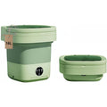 Portable Washing Machine, Mini Washer,16L Upgraded Large Capacity Foldable Washer.Deep Cleaning of Underwear, Baby Clothes and Other Small Clothes.Suitable for Apartments, Dormitories, Hotels.(Green)