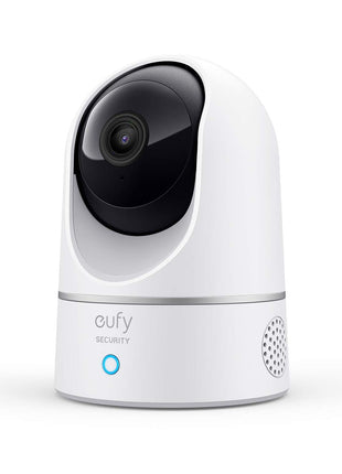 eufy Security Indoor Cam E220, Dog/Pet Camera, Pan and Tilt | 2K Wi-Fi Plug-in, Motion Tracking and Alerts, Night Vision, HomeBase 3/Mini/Prof S1 Compatible, Voice Assistant Support