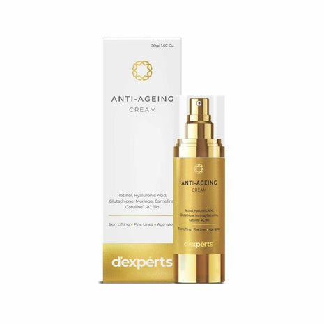 Brinton d'experts Anti-Aging Cream with Retinol, Hyaluronic Acid, Moringa | 30gm