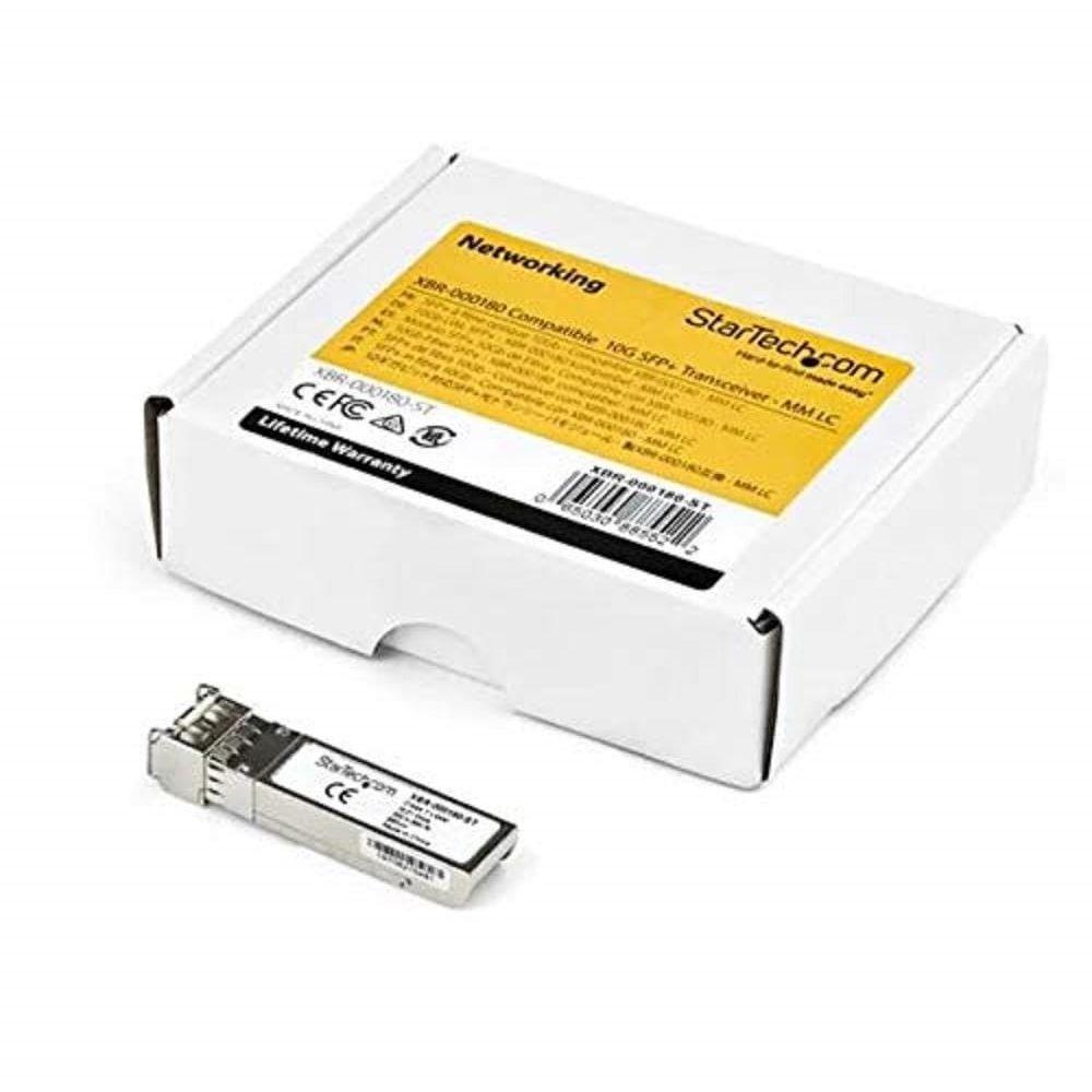 StarTech.com HPE J9151E Compatible SFP+ Module - 10GBASE-LR - 10GbE Single Mode (SMF) Fiber Optic Transceiver - 10GE Gigabit Ethernet SFP+ - LC 10km - 1310nm - DDM HPE 2930F, 8325, 3810M (J9151E-ST)