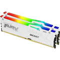 Kingston FURY Beast White RGB 64GB (2x32GB) 6000MT/s CL36 DDR5 Expo DIMM | Infrared Syncing | FURY CTRL Software | Overclocking | Plug N Play | AMD Expo | Kit of 2 | KF560C36BWEAK2-64
