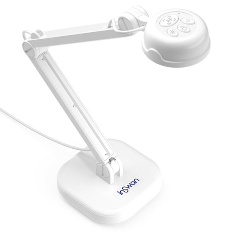 INSWAN INS-1 USB Document Camera ??8MP Ultra HD, Auto Focus, LED , Built-in Mic, Windows, Mac, iPad, Chromebook Compatible for Distance Learning, Remote Teaching, Web Conferencing, Live Demo