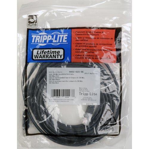 Eaton Tripp Lite Cat5e 350MHz Molded Patch Cable (RJ45 M/M) - Black, 20-ft.(N002-020-BK)
