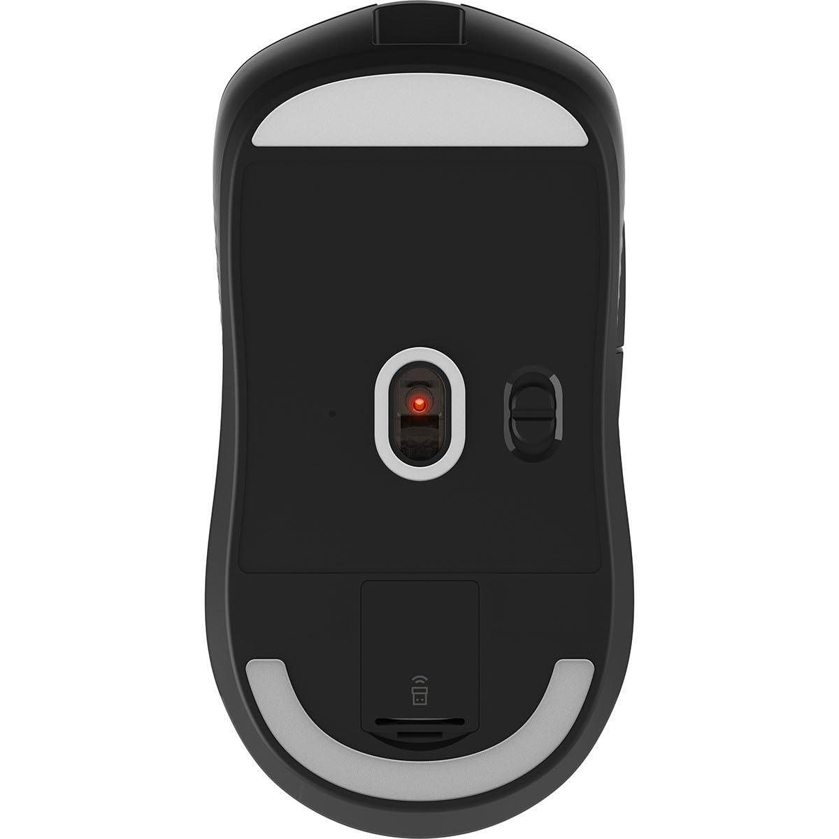 MSI Versa 300 W Gaming Mouse, 8000 DPI, 30M+ Clicks Kailh Switch, Optical Sensor, Ergonomic Ambitextrous Hand Design, RGB Light