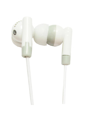 Supersonic IQ101WH In-Ear Earbuds, White