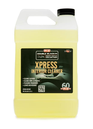 P & S Professional Detail Products Xpress Interior Cleaner – Safe for Leather, Vinyl, Plastic & More, Removes Dirt, Grease & Oil, No Residue, Fresh Scent, No Dilution Needed - 1 Gallon