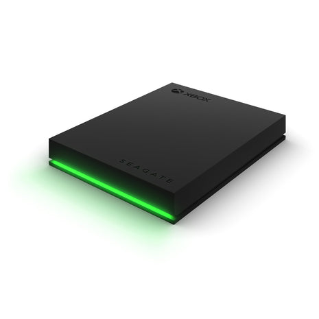 Seagate Game Drive for Xbox 4 TB External Hard Drive Portable HDD - USB 3.2 Gen 1, Black with built-in green LED bar, Xbox Certified, 3 year Rescue Services(STKX4000402)