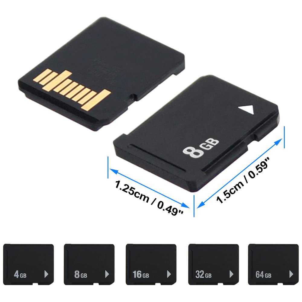 OSTENT 8GB Memory Card Stick Storage for Sony PS Vita PSV 1000/2000 PCH-1000/PCH-2000 Console PCH-Z081