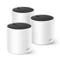 TP-Link Deco X55 Pro AX3000 Whole Home Wi-Fi 6 Mesh System - Coverage up to 6500 Sq.Ft & up to 150 Devices, 2x2.5G WAN/LAN Ports, 4 Streams, Wired Ethernet Backhaul, Ideal for 1Gig+ Internet, 3-Pack
