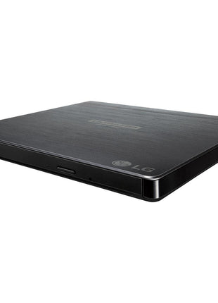 LG Electronics BP60NB10 Ultra Slim Portable UHD 4K/Blu-ray/DVD+/-RW Drive, USB 3.0 Compatible, PC Windows, Linux, Mac OS, with M-DISC Support, Noise Reduction, Black