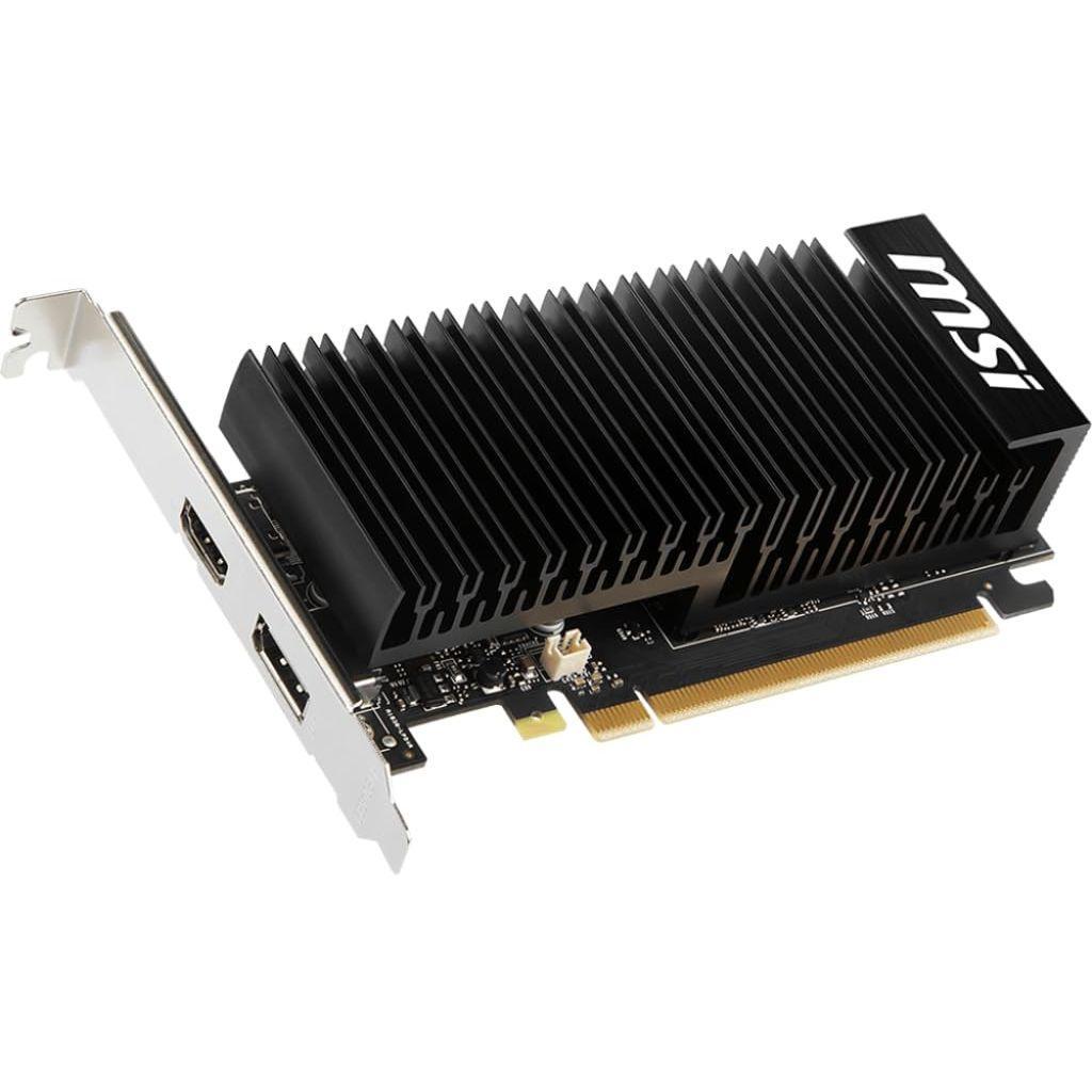 MSI Gaming GeForce GT 1030 4GHD4 LP OC Low Profile Graphics Card (Boost Clock: 1430 MHz, Memory Speed: 2100 MHz, 4GB DDR4, 64-bit, DP/HDMI)