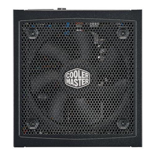 Cooler Master MWE Gold 750 V3 ATX 3.1 Full Modular PSU, 750W, 80+ Gold Efficiency, 90° 12VHPWR|450W PCIe 5.1, GPU Support RTX 4080, Zero-RPM Mode, Hexagonal Fan Cover, 10-Year