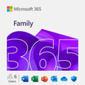 Microsoft 365 Family 1-Year Subscription for PC, Mac, iOS and Android, 6-User, Download