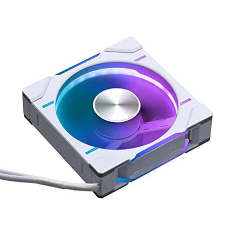 Phanteks D30 120mm Reverse Airflow ARGB PWM PC Fan, Daisy-Chain, White
