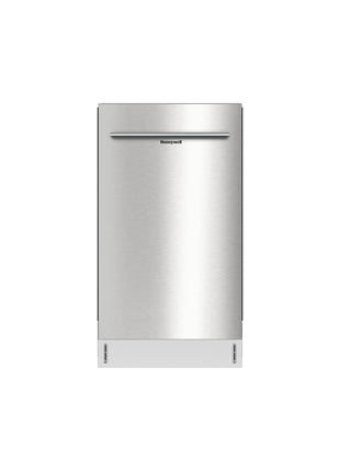 Honeywell 18-Inch Dishwasher with 8 Place Settings, 6 Washing Programs, Stainless Steel Tub, UL & Energy Star Certified, Stainless Finish