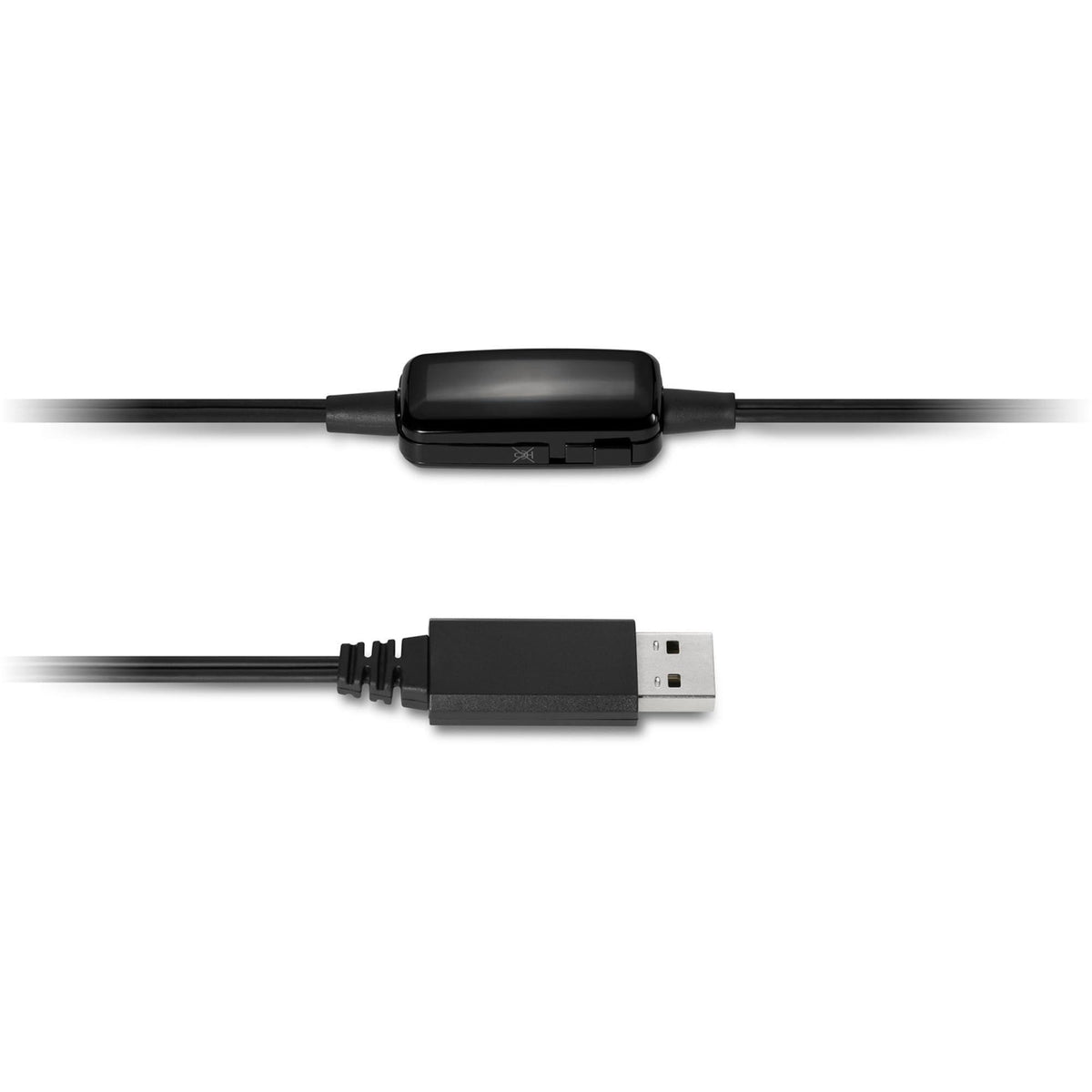 Kensington USB Headset with Mic with Volume Control and Mute Button