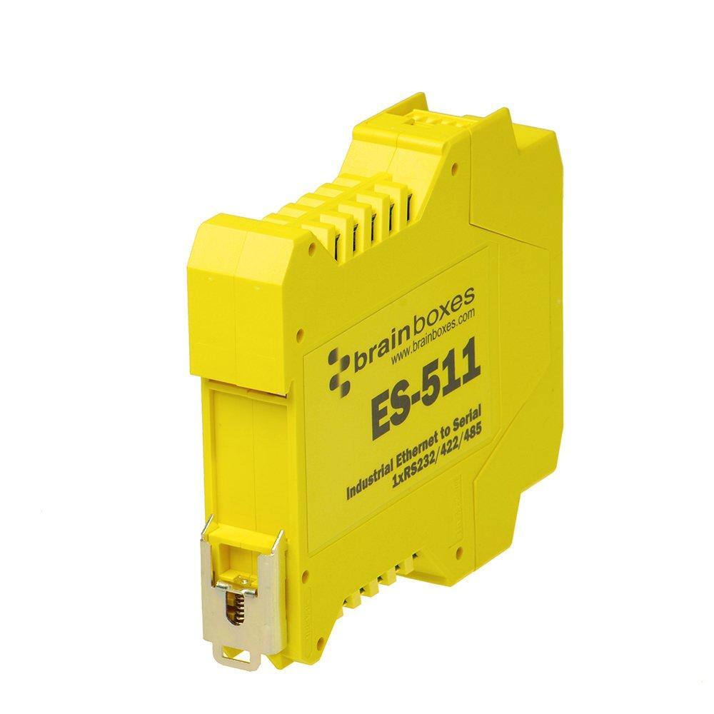 Brainboxes Device Server - 10Mb LAN, 100Mb LAN, RS-232, RS-422, RS-485 (ES-511)