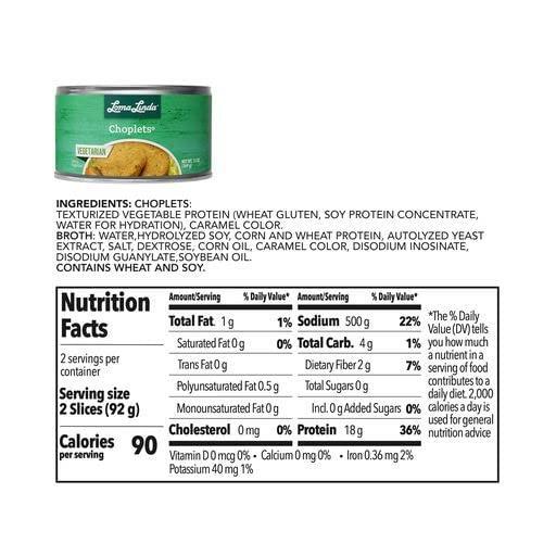Loma Linda - Plant-Based - Choplets (13 oz.) (Pack of 3)