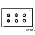 GreenTouch 40 inch Infrared Touch Overlay 10 Points IR Touch Frame with USB Interface Free-Drive Plug and Play…