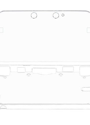 OSTENT Protective Clear Crystal Hard Guard Case Cover Skin Shell for Nintendo 3DS XL LL Color Clear White