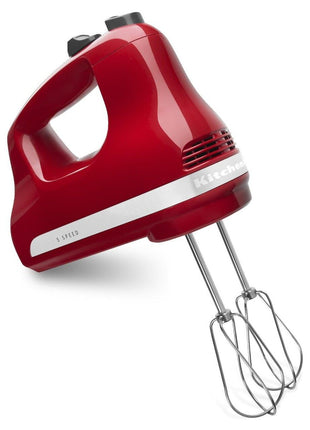 KitchenAid 5 Ultra Power Speed Hand Mixer   KHM512, Empire Red