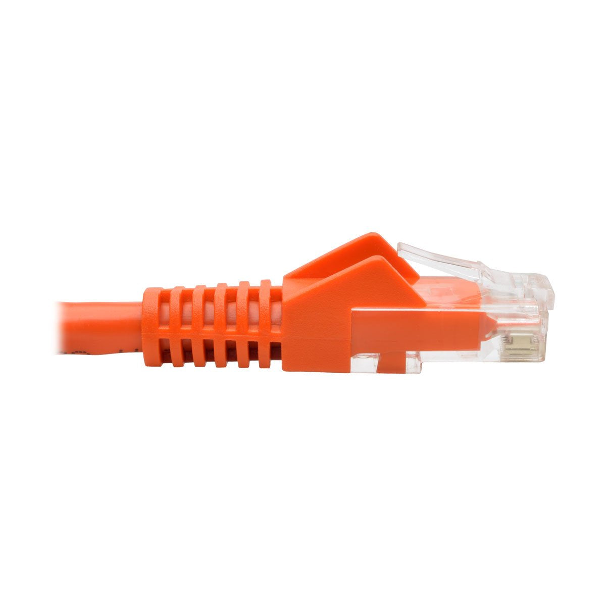 Eaton Tripp Lite Cat6 Gigabit Ethernet Snagless Molded Patch Cable UTP Orange RJ45 M/550Mhz 2Ft 2' (N201-002-OR)