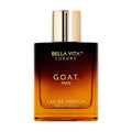 BellaVita Luxury G.O.A.T. Men's Eau De Parfum (3.4 fl.oz) | Natural Refreshing Notes of Bergamot, Lavender & Patchouli Oriental | Fresh Perfume for Men of All Time | Long-Lasting Perfume for Mens EDP