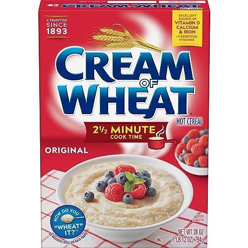 Cream of Wheat Original Stove Top Hot Cereal, 2 1/2 Minute Cook Time, 28 Ounce