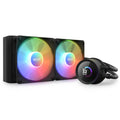 NZXT Kraken 240 RGB - 240mm AIO CPU Liquid Cooler - Customizable 1.54 inch Square LCD Display for Images, Performance Metrics - High-Performance Pump - 2 x F120 RGB Core Fans - Black