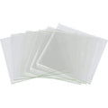 System 96 COE 96 Clear Fusing Glass Squares - 6 Pack (6x6)