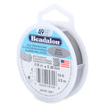 Beadalon 49 Strand Stainless Steel Bead Stringing Wire, .015 in / 0.38 mm, Bright, 10 ft / 3.1 m